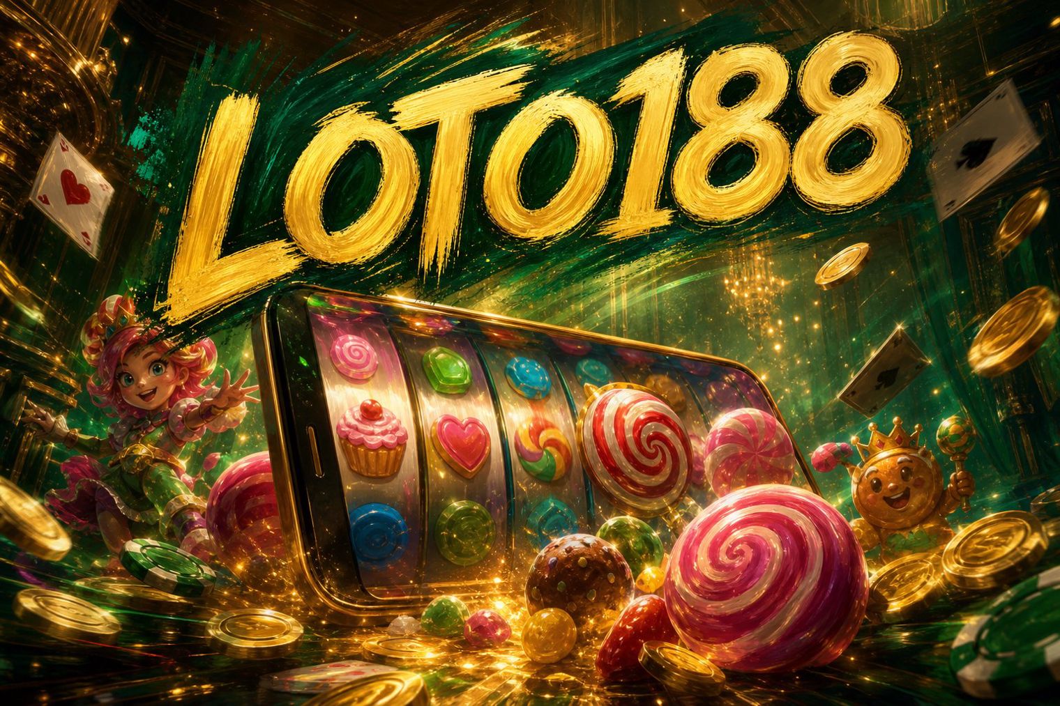 Giao diện xổ số, lô đề trên LOTO188 với bảng kết quả và cửa cược