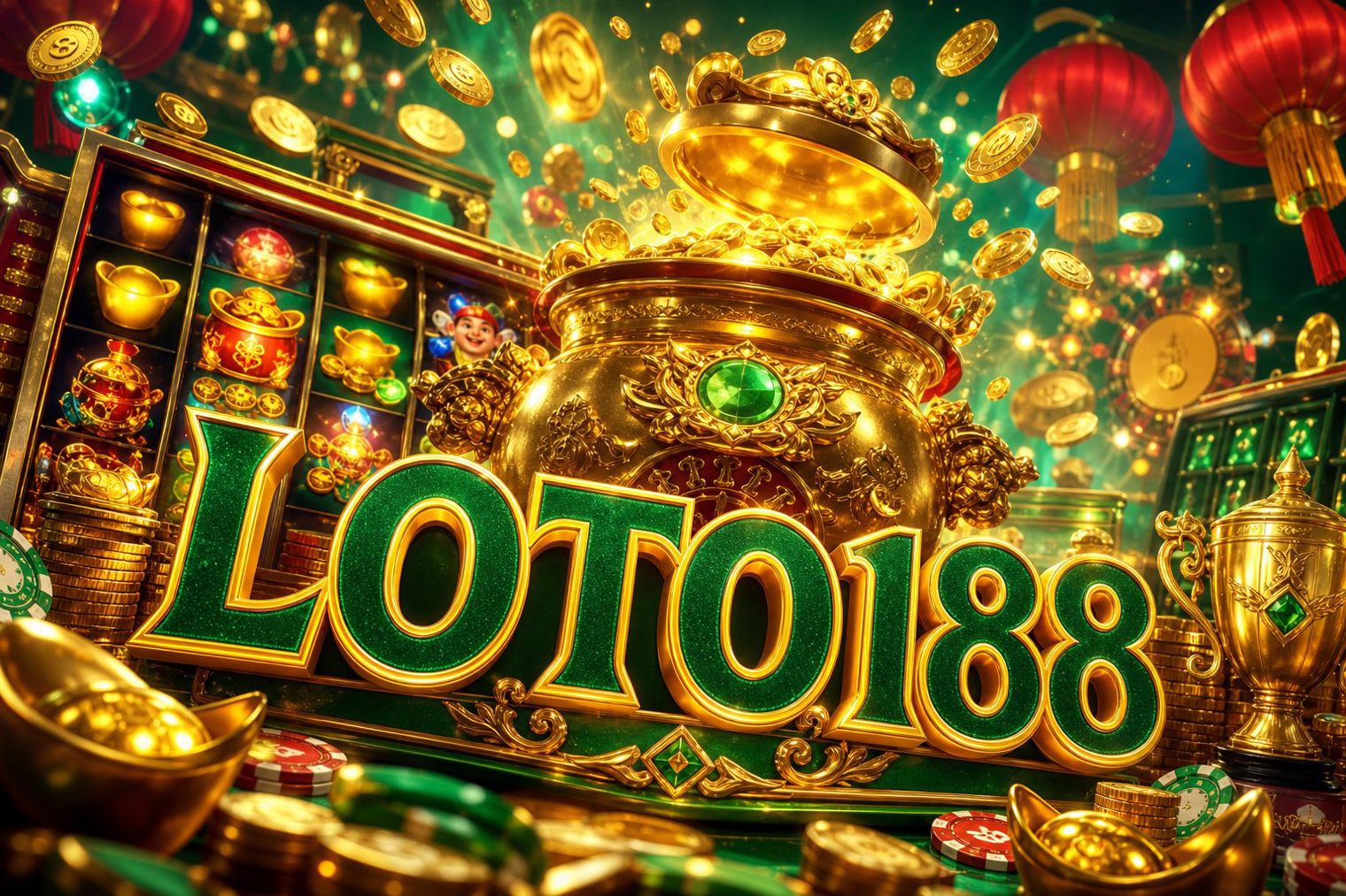 Màn hình chào mừng LOTO188 với ưu đãi dành cho người chơi mới